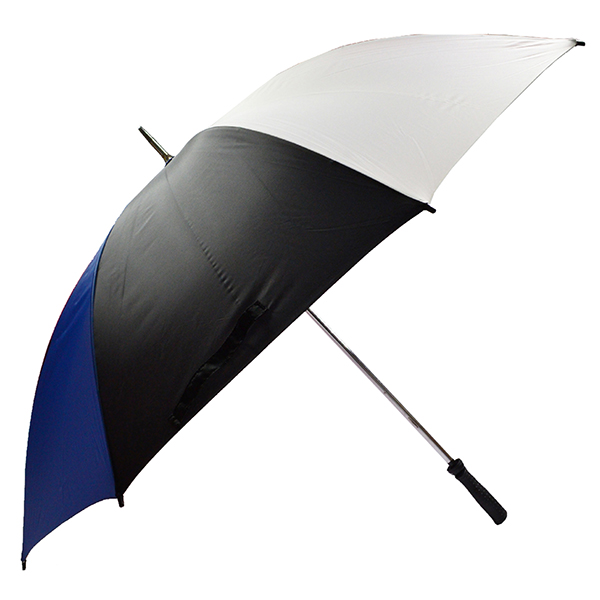 Hotsale Extra Large Custom Made Pantone Colour Design Fabric Wind-Resist Stainless Steel Manual Golf Umbrella