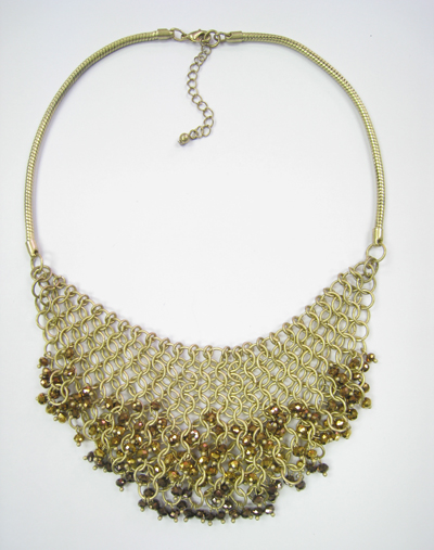 Metal Mesh Necklace