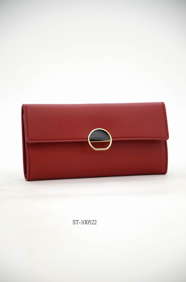 PVC enamel ladies long wallet