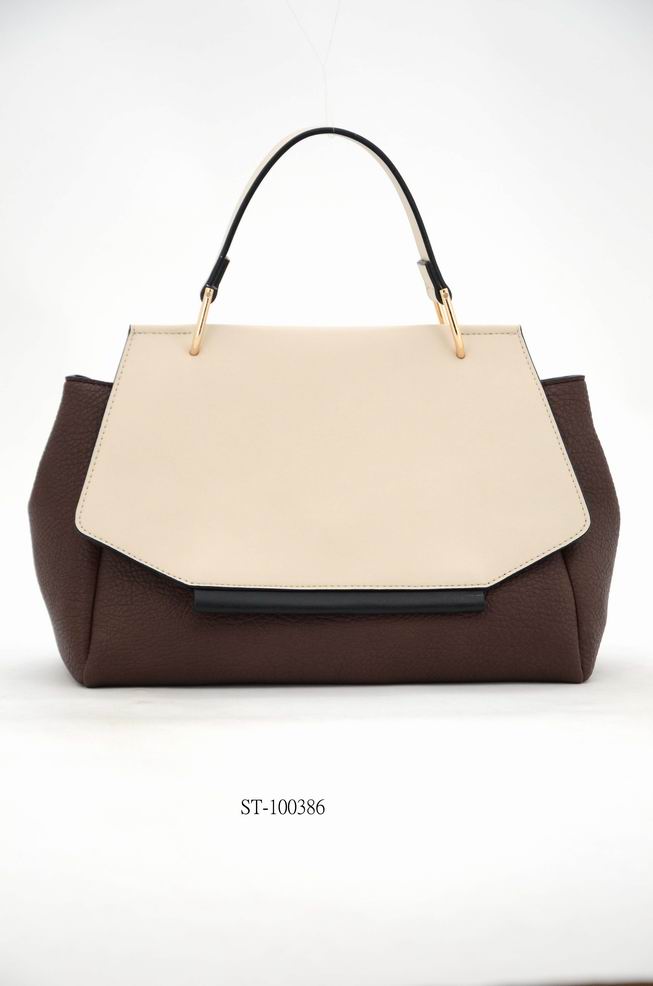 2020 Tricolor flapover big tote bag