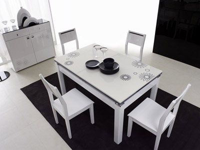 MARBLE TABLE,CHAIR & SIDEBOARD