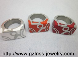 Fashionable Wholesale Stainless Steel Ring