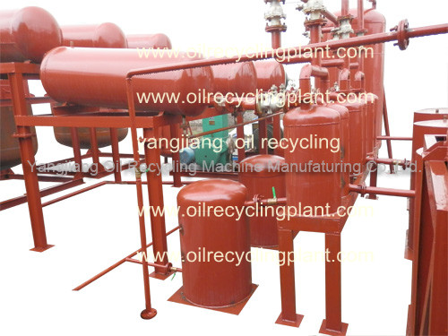 High Efficiency Used Engine Oil Recycling Machine
