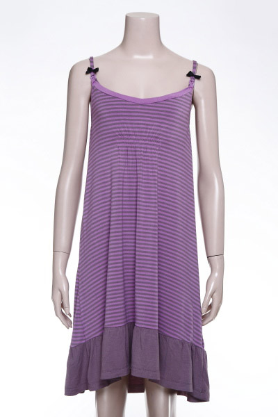 Yarn Dyed Stripe Sleep Dress