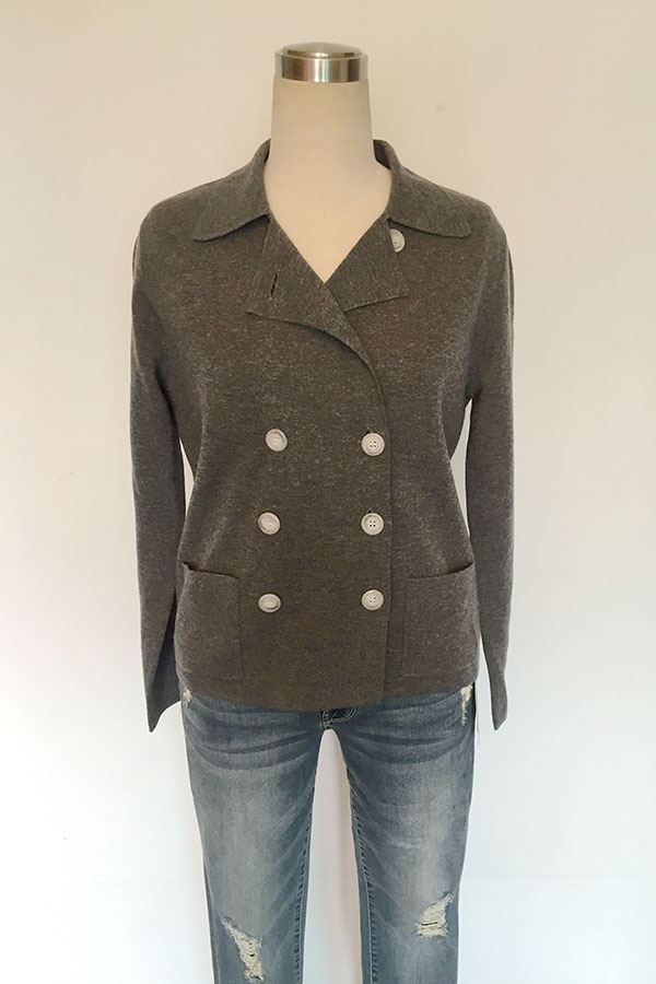 Milano Rib Sweater Jacket