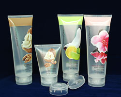 Transparent Comestic Tube