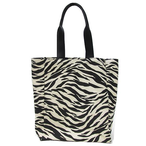 Printed Canvas / PU Handbag