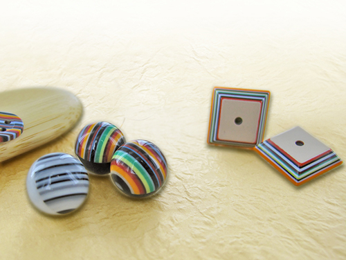 Swimsuit Beads (Multi Layer Resin Beads)