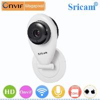 Sell Sricam New Onvif P2P WiFi HD 72OP Audio MIni Indoor IP Camera SP009 Support Micro SD card 128G