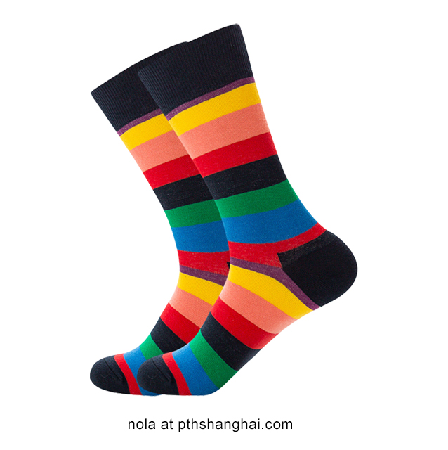 Selling Colorful Happy Socks Cotton Women Socks