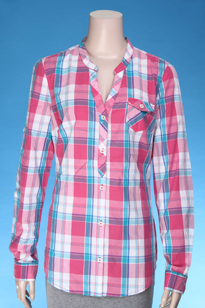 Ladies' Woven Long Sleeve Blouse