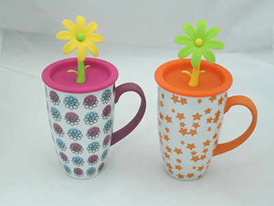 Ceramic Mug with Lid