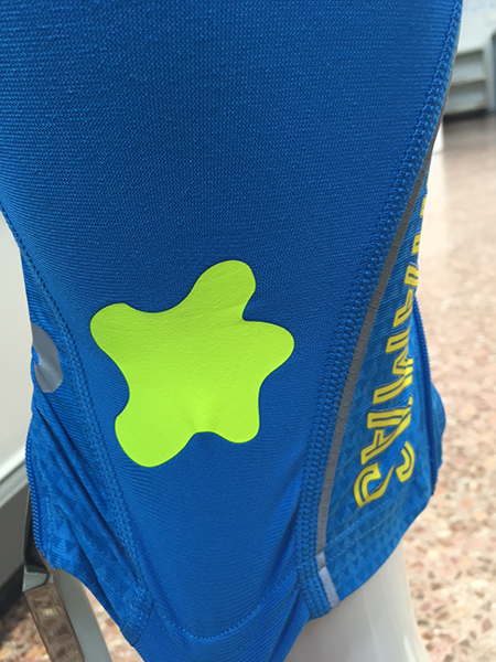 Fluorescent Colour Transfer Label