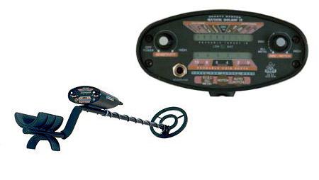 Bounty Hunter Quick Draw II Pro Kit Metal Detector with 8 inches Search Coil + Free Accessories