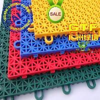 Outdoor Plastic Interlocking Tiles Sports Flooring