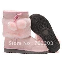 Free Shipping Classic Short 5899 Pink Boots, Women's Snow Boots, Winter Boot