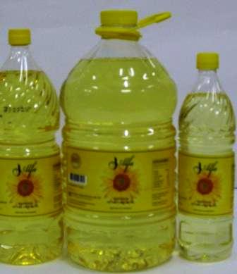 Crude And Refined Edible Sunflower Oil