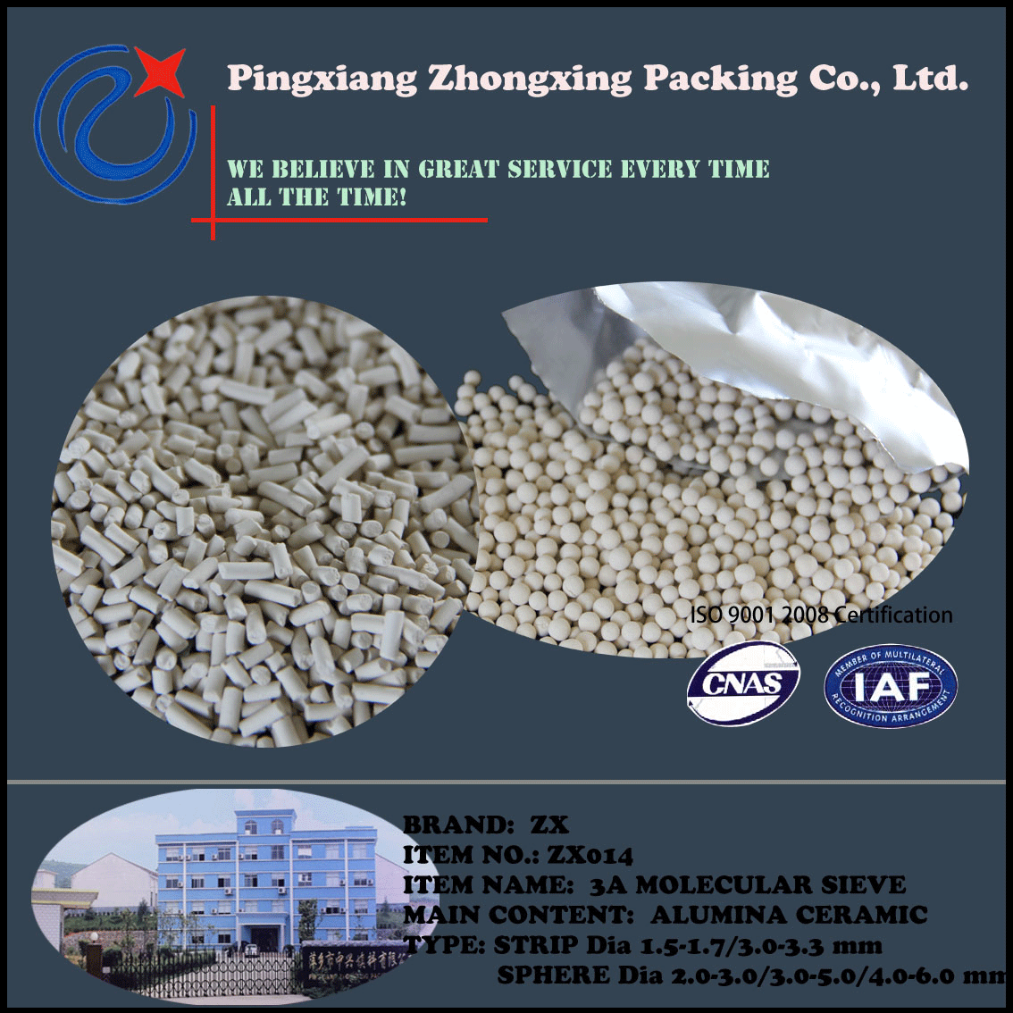 Desiccant(molecular Sieve)