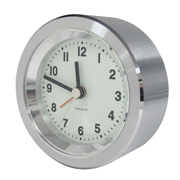 Aluminium Travel Alarm Clock
