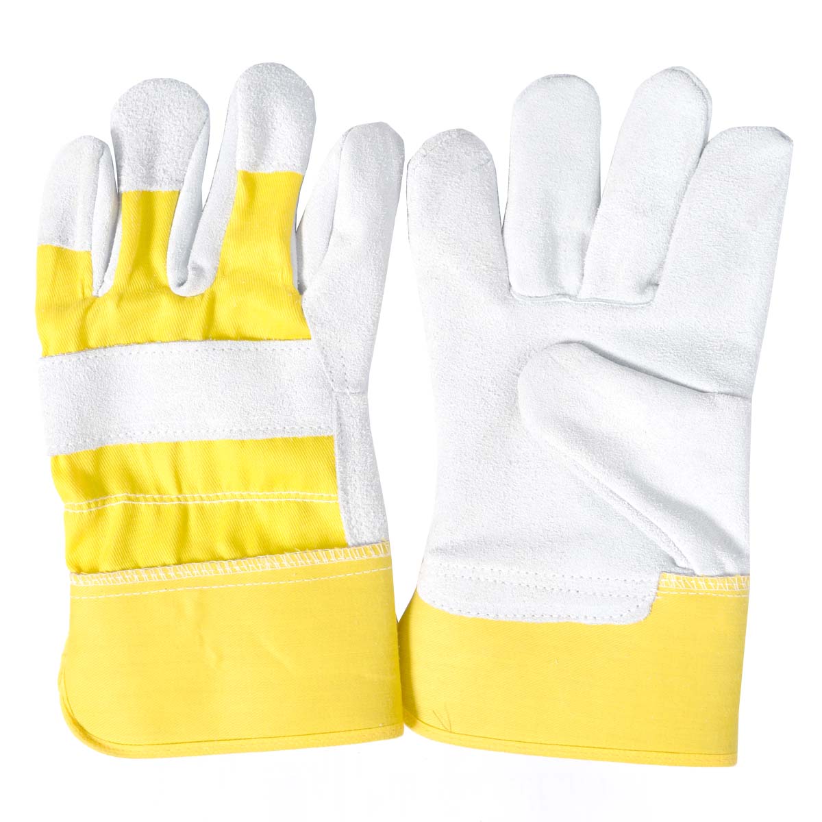 Working Gloves, Made Of Split Leather