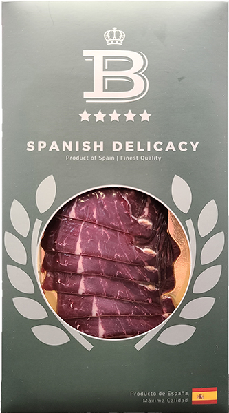 Spanish smoked cured beef (with extra virgin lolive oil) 90g