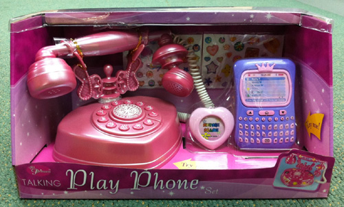 GIRLS PLAY PHONE DELUXE SET