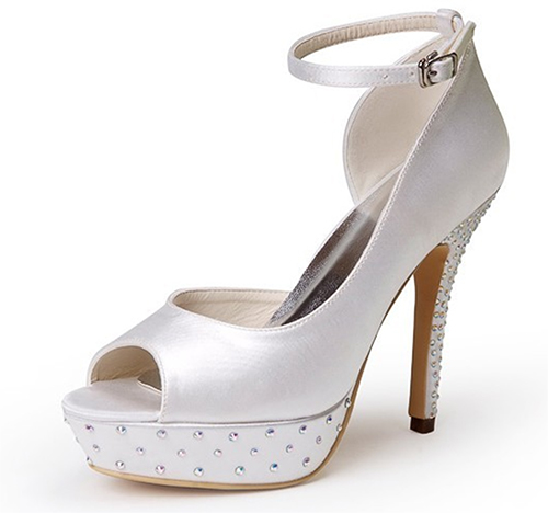 evening bridal shoes