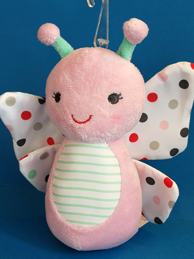 5 inches Butterfly