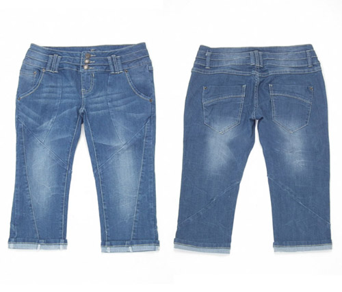 Ladies Denim Bermuda