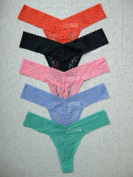 Lace Bandeau Thong