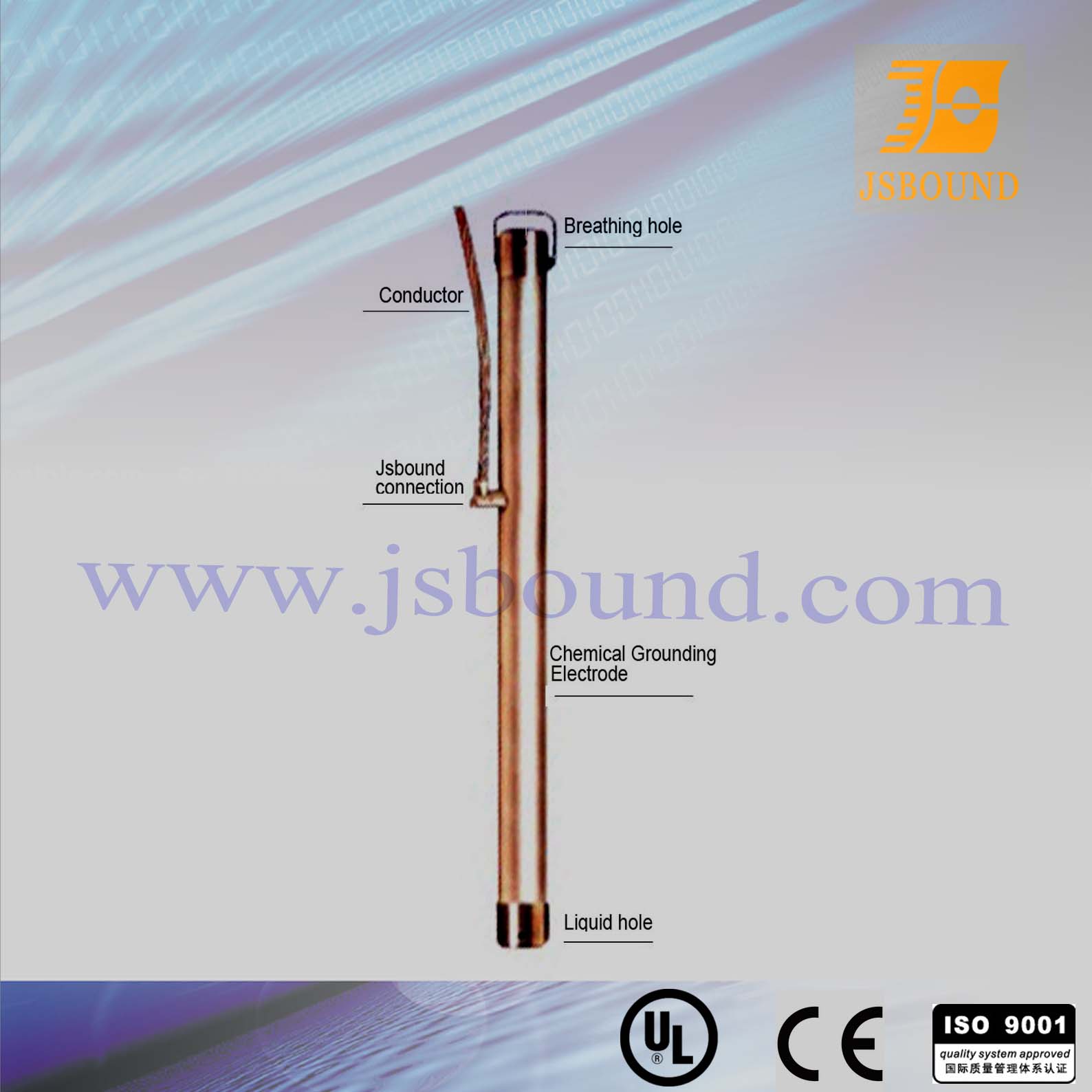 Chemical Grounding Electrode Jsbound (jb-cb)