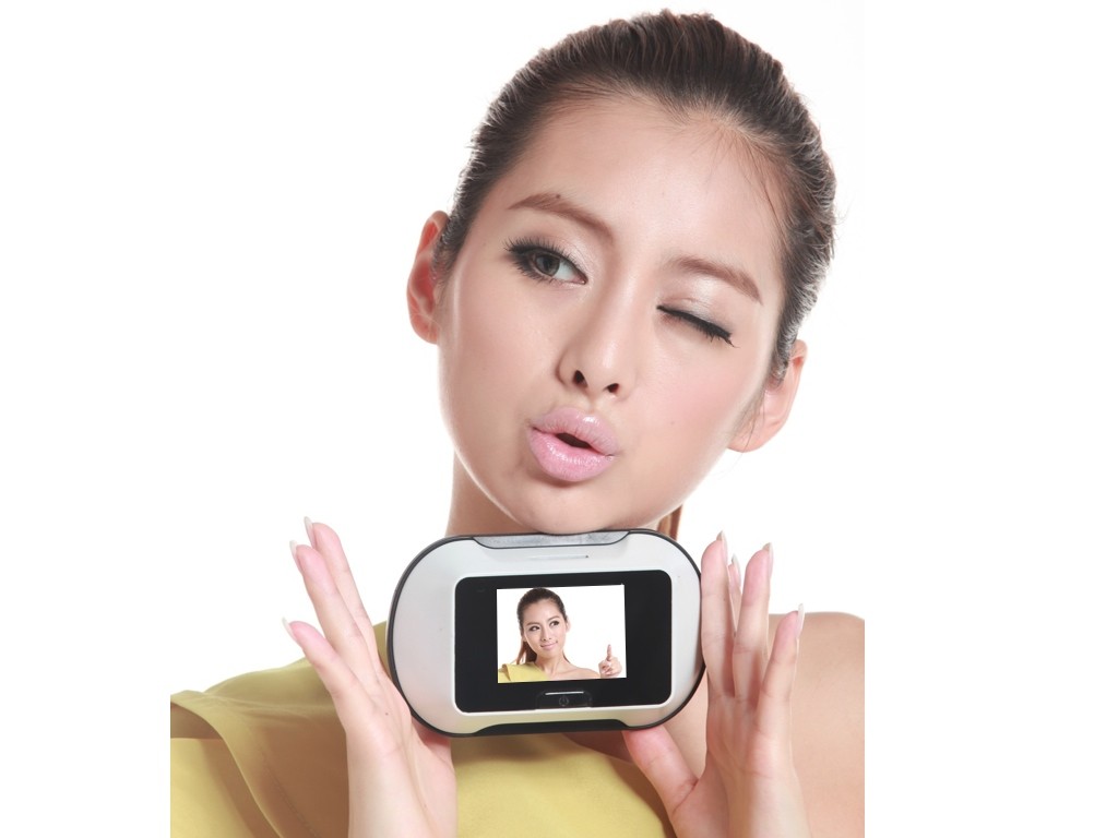 Digital Peephole Viewer/digita Door Viewer/security Doors Camera With 2.5inch Tft Lcd Screen.