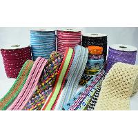 3mm to 50mm Polyester, Cotton, Elastic Tape