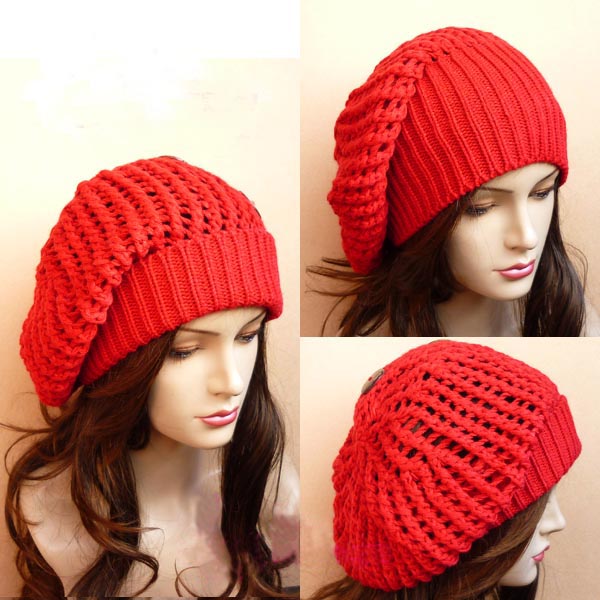 Fashion Winter Hats Lady Knitted Hat