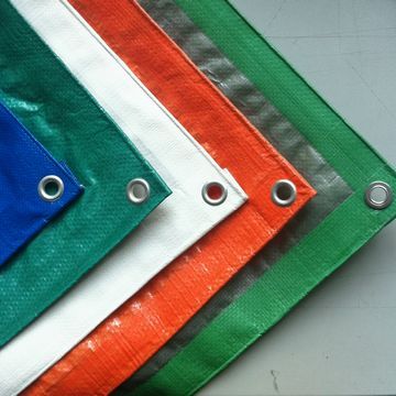 PE woven coated tarpaulin
