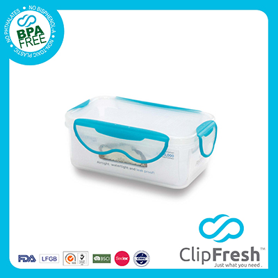 Plastic Rectangle Food Storage 750ML