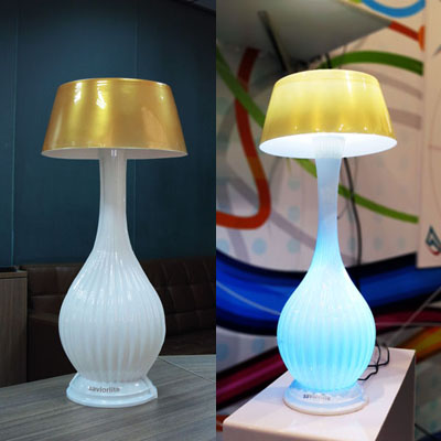 Elegant LED Bluetooth Desk Lamp