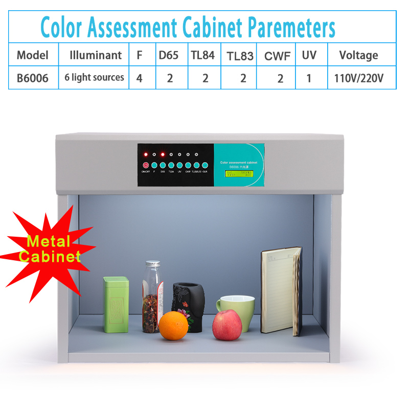 B6006 color assessment cabinet