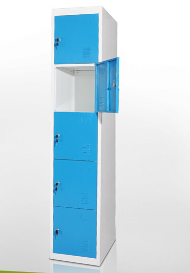 Fashional 5-door clothes cabinet locker