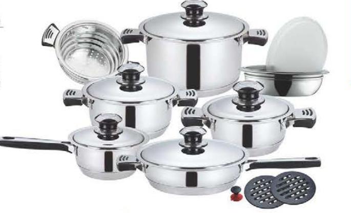 16 Pcs Cookware Set