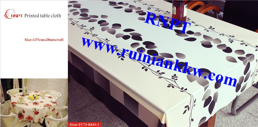3d Printed Pvc Table Cloth For Iran , Turkey And South Africa