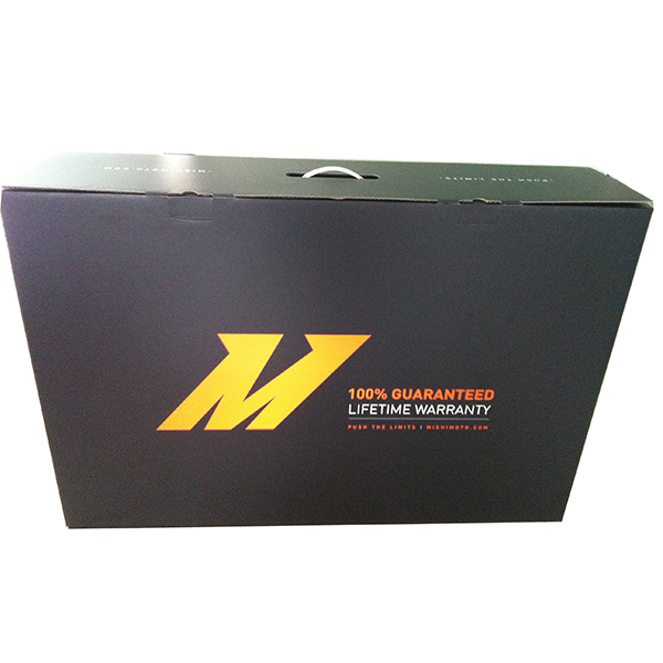 Corrugated Box with Plastic Handle