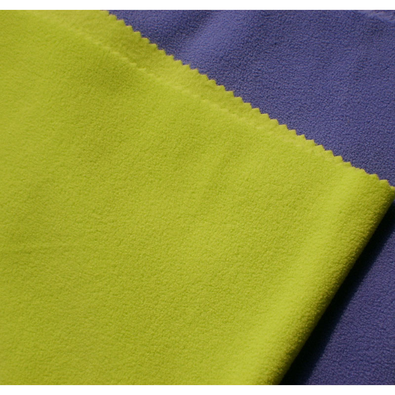 Sell 4 Way Stretch Fabric Composite Brushed Polyester Polar Fleece Fabric for Windter Jacket, FLEECE PF-016