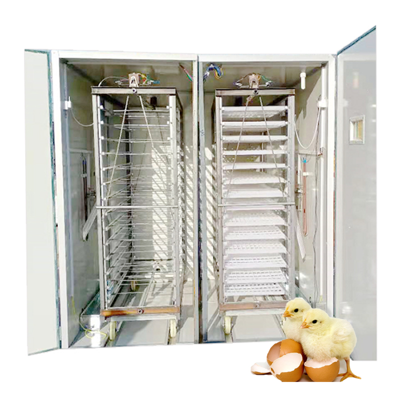 Full-automatic 9856 Eggs Incubator with 98% Hatching Rate