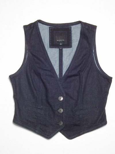 Denim Woven Vest