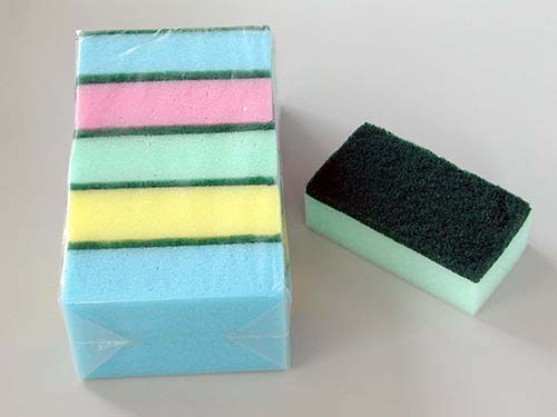 Sponge scourers