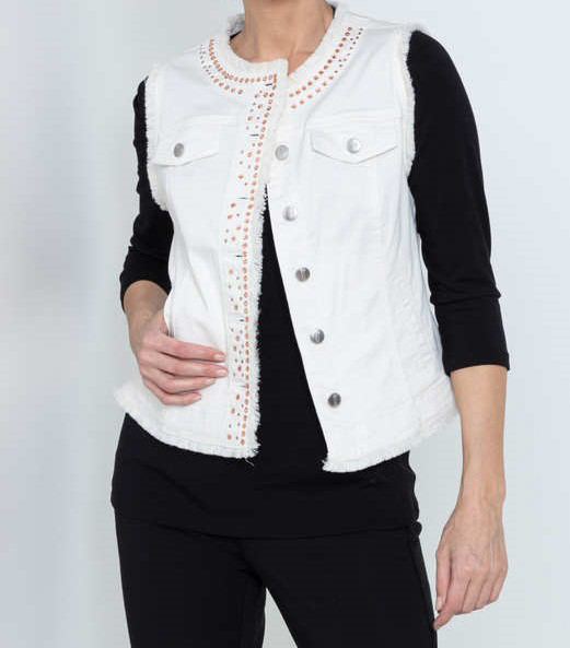 Ladies Woven Waistcoat
