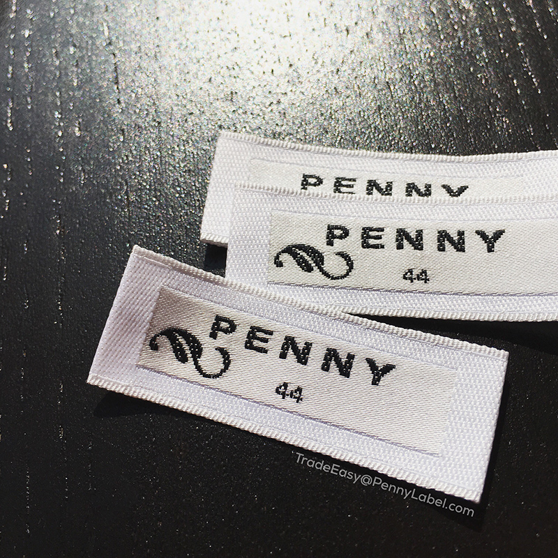 Classy Satin Shuttle Loom Selvedge Woven Label