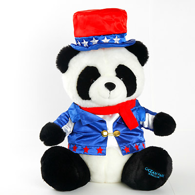 USA COSTUME PANDA PLUSH