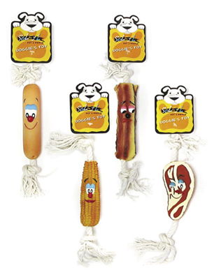 Squeaky Dog Toy V5038-4